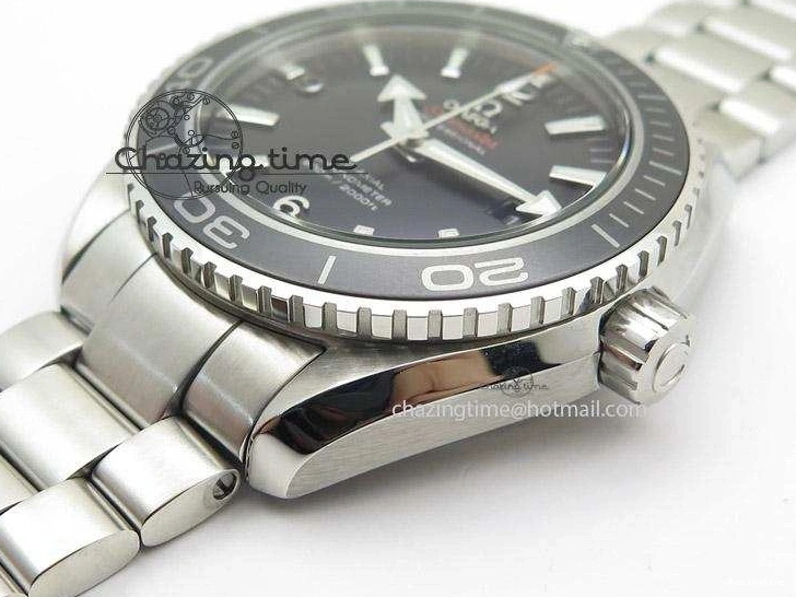 1221 Planet Ocean Professional Ceramic Bezel 45mm 1:1 Noob Best Edition on SS Bracelet A Attractive 8289